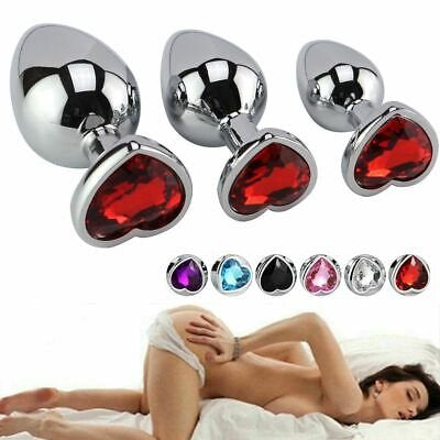 Anal Plug de Lujo "Heart Jewel" – Elegancia y Sensualidad 💎❤️✨