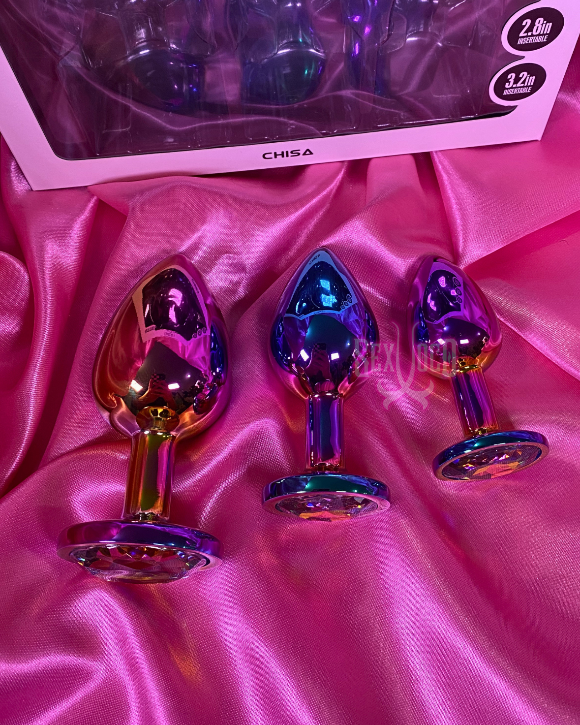 🌈 Rainbow Gem Set: El Lujo del Placer Anal ✨