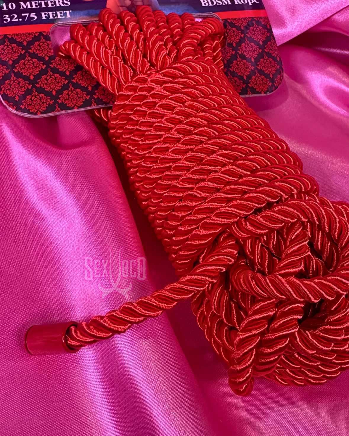 ⛓️ Scandal BDSM Rope: El Arte de la Entrega en Seda ✨