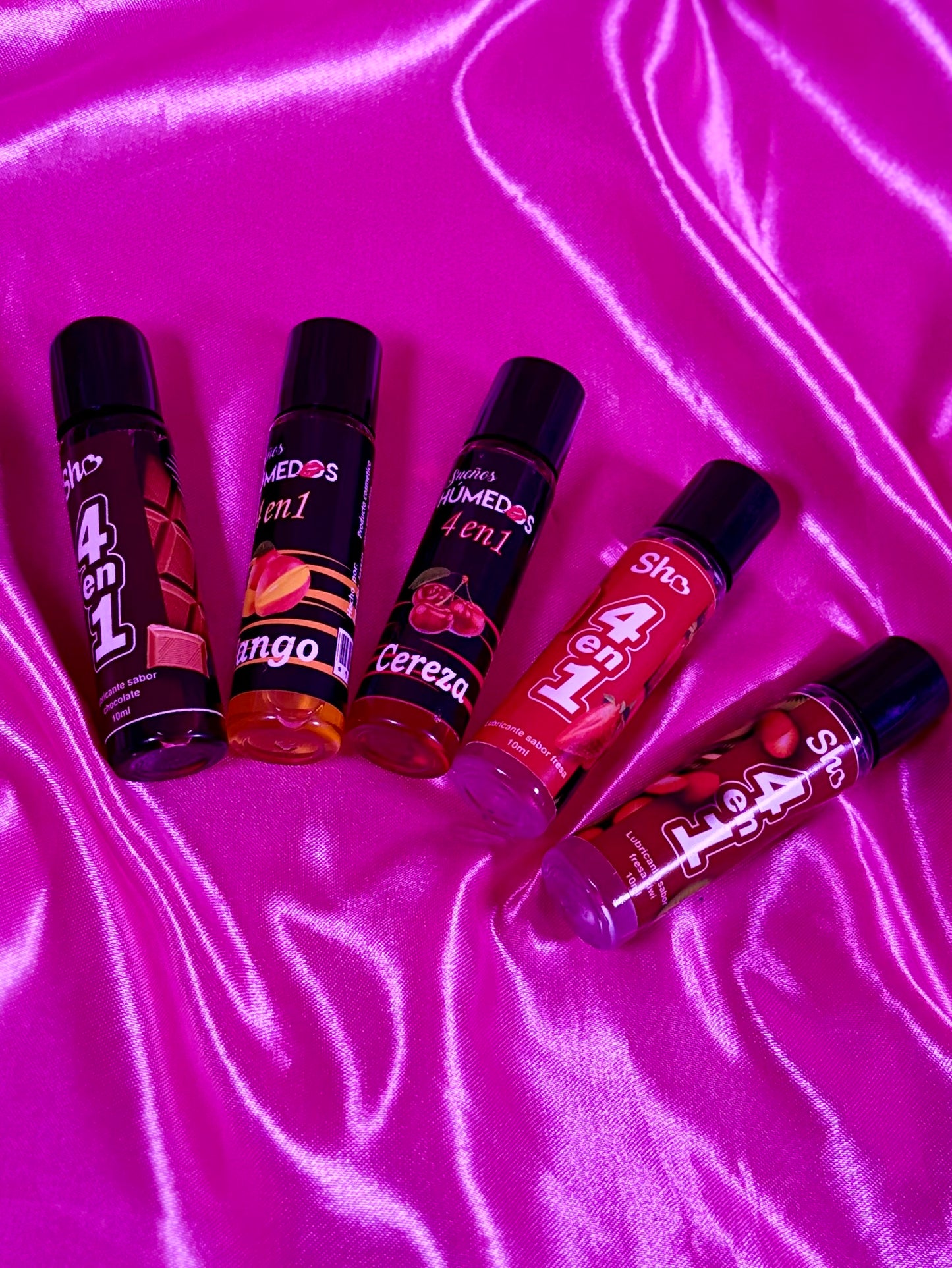 ✨ Lubricantes Comestibles Sho 4 en 1 – Un Festín para los Sentidos ✨