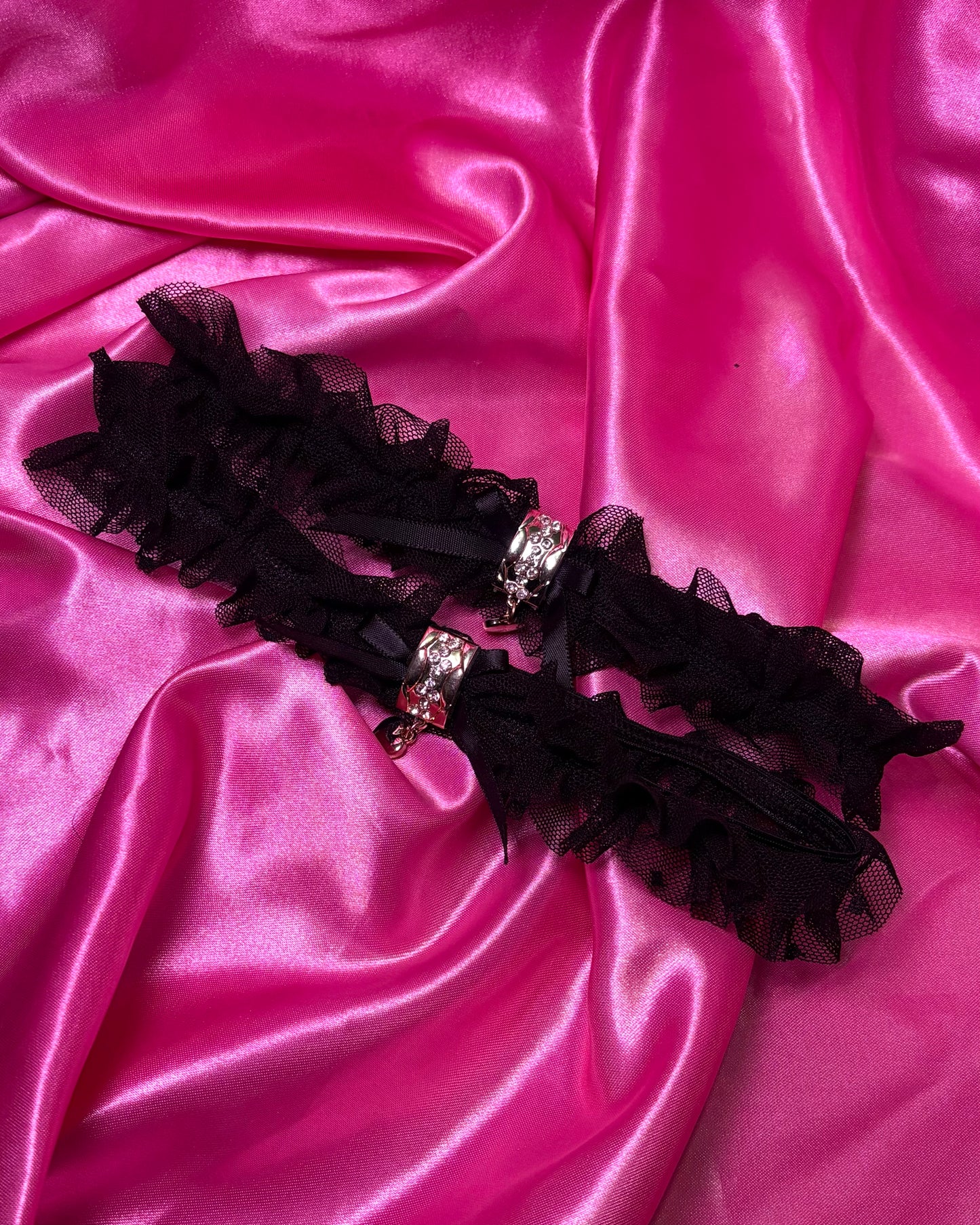 💎 Ligas de Mesh "Chroma Blossom": Elegancia y Brillo Versátil ✨