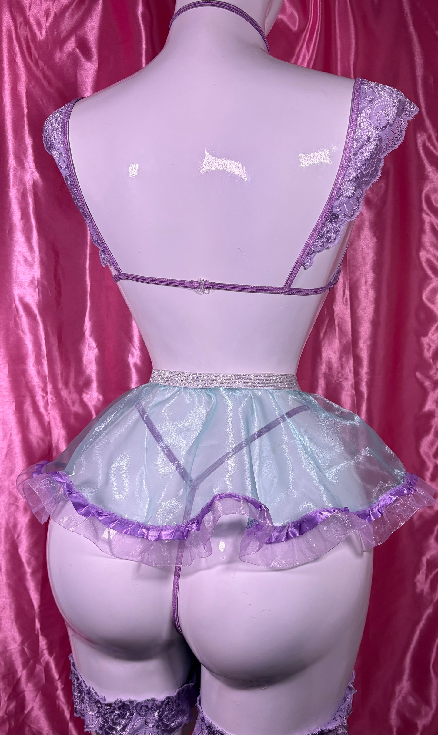 🧜‍♀️ Set "Ariel": Fantasía de Encaje y Tul