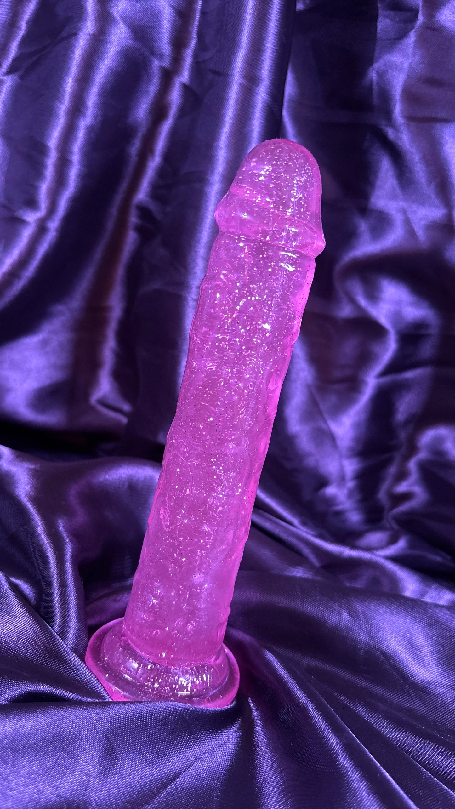 ✨ Dildo "Glitter Dream" – Destellos de Placer