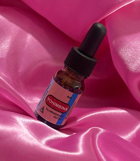 Yohimbina Clorhidrato Gotas (8ml) – El Impulso Natural que Necesitas 💧🔥