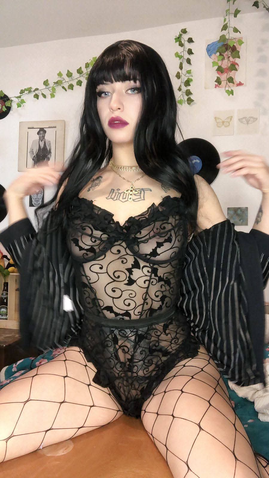Body "Nocturna" Lace – Murciélagos & Encaje | Sex Xoco 🫦