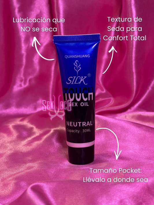 Silk Touch Neutral – Aceite de Seda Premium (30ml) 💙✨