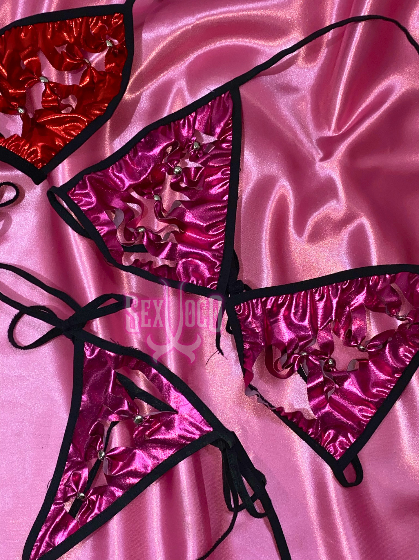 💞 SET "ELECTRIC GALAXY": SENSUALIDAD METÁLICA Y ATREVIDA