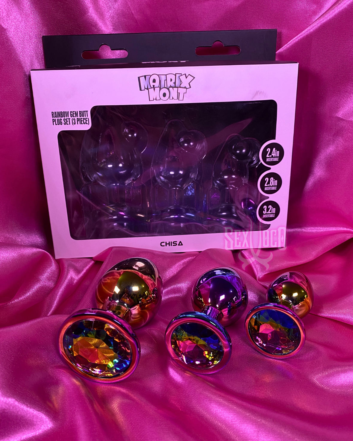 🌈 Rainbow Gem Set: El Lujo del Placer Anal ✨