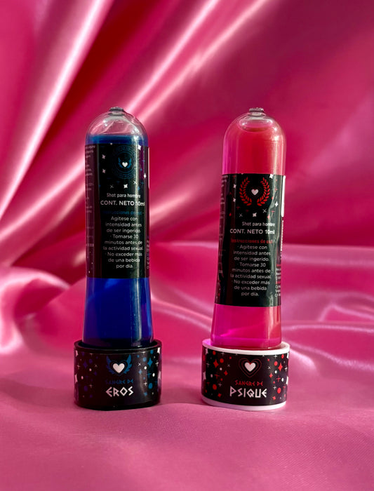 Shots Vigorizantes Sangre de Eros & Psique (10ml) 🧪🔥