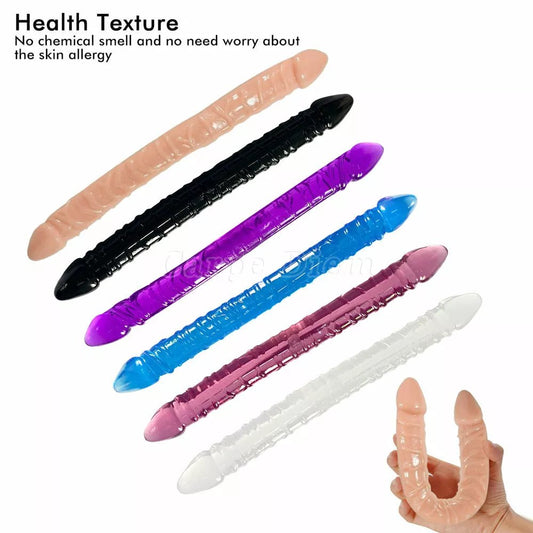 Dildo Doble Flexible "Endless Connection" 📏💕
