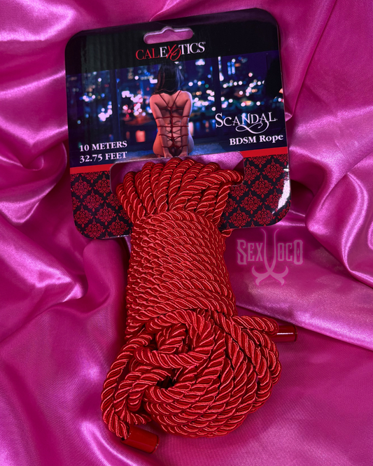 ⛓️ Scandal BDSM Rope: El Arte de la Entrega en Seda ✨