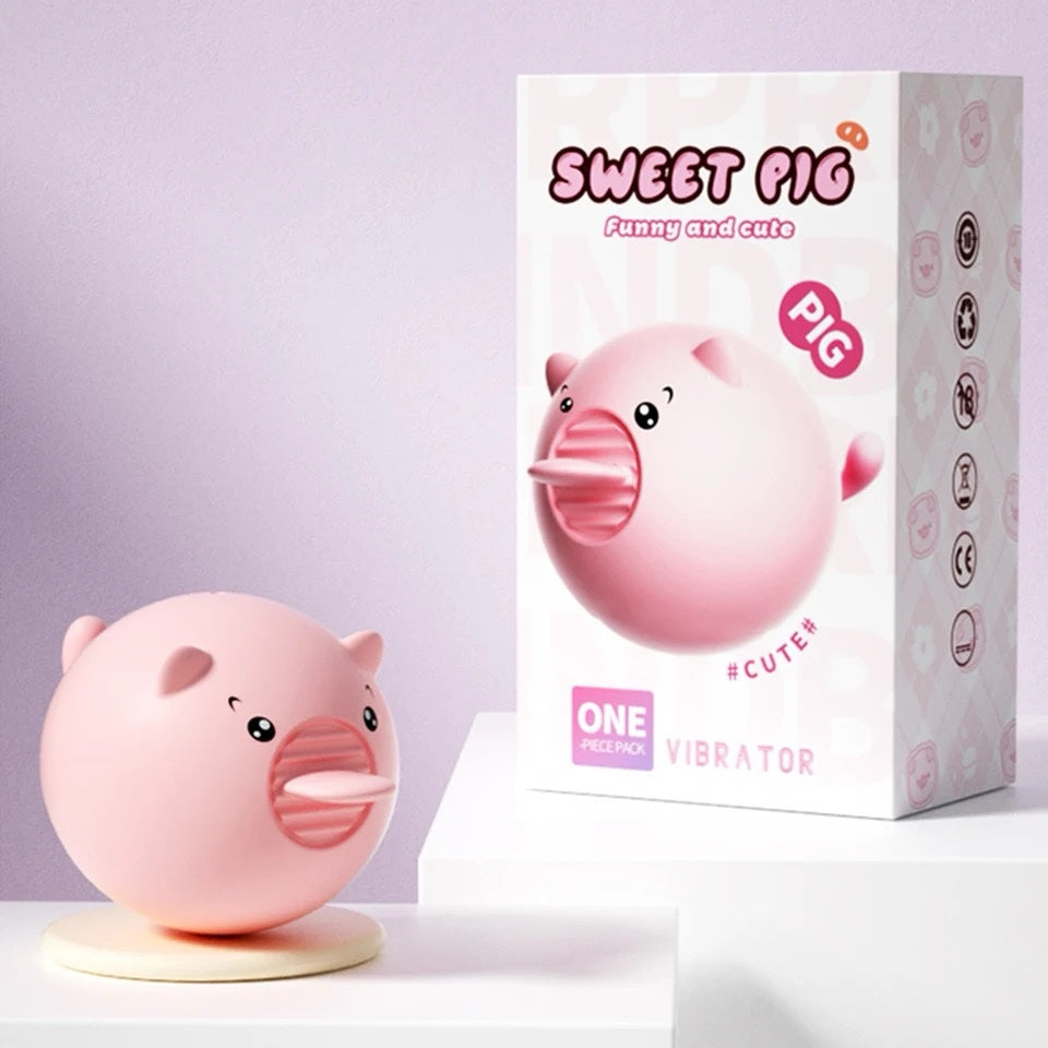 Succionador "Cerdito Lamedor" – Ternura Extrema, Placer Intenso 🐷👅✨