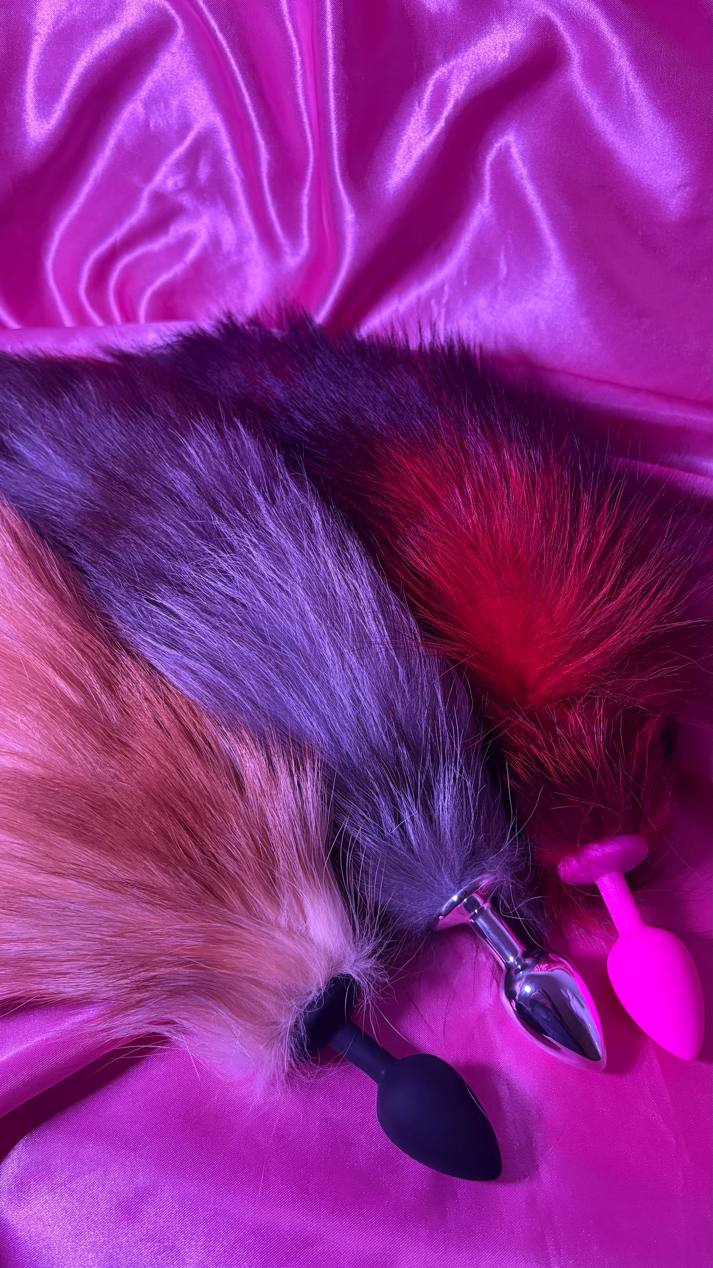 🦊 PLUGS "FOX TAIL" SILICÓN: SUAVIDAD Y JUEGO SALVAJE