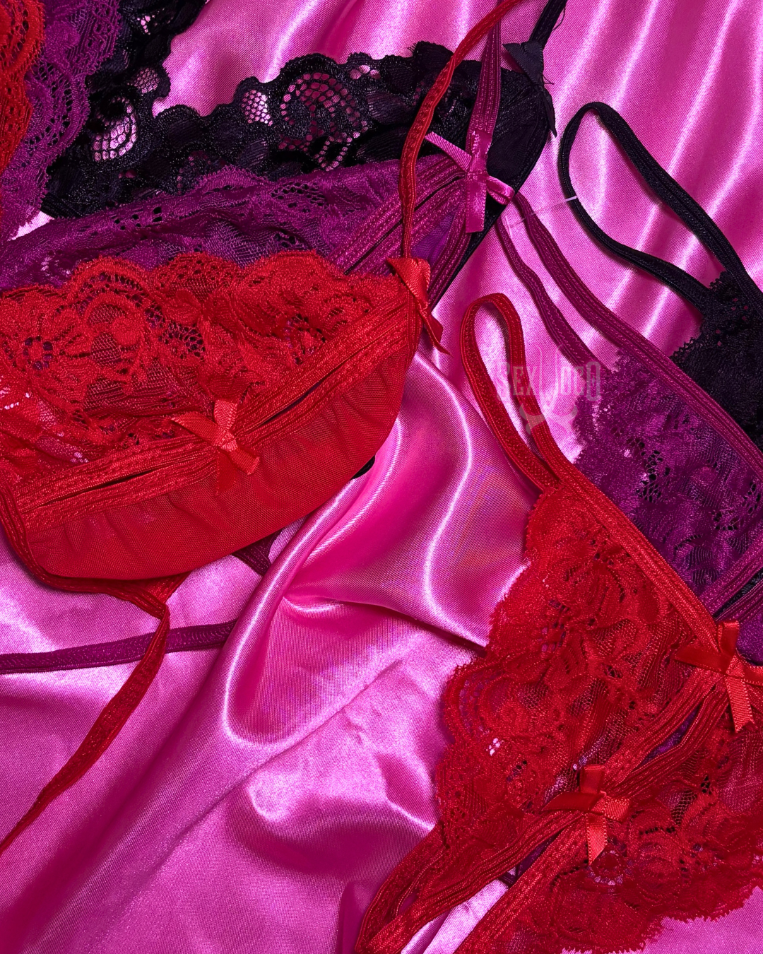 🤍 Pure Temptation Set: Encaje y Libertad ✨