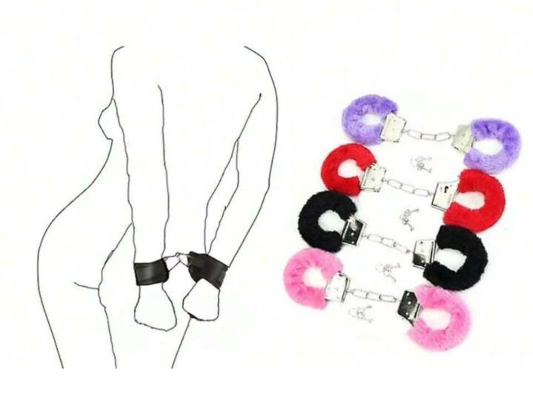 Esposas de Metal "Soft Restraint" – Juego y Seducción ⛓️🧸