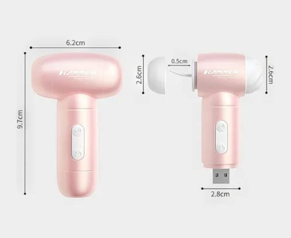 Puppy Hammer – Succionador y Lamedor 2 en 1 (USB Recargable) 🐾💖