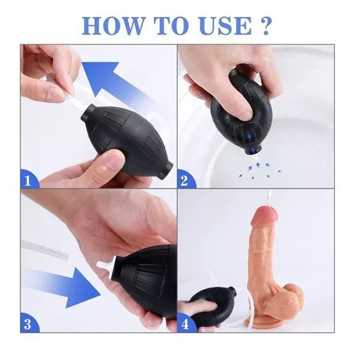 Dildo Realista Lifelike "X-MEN" – Con Vibración y Sistema de Eyaculación (21cm) 🍆💦