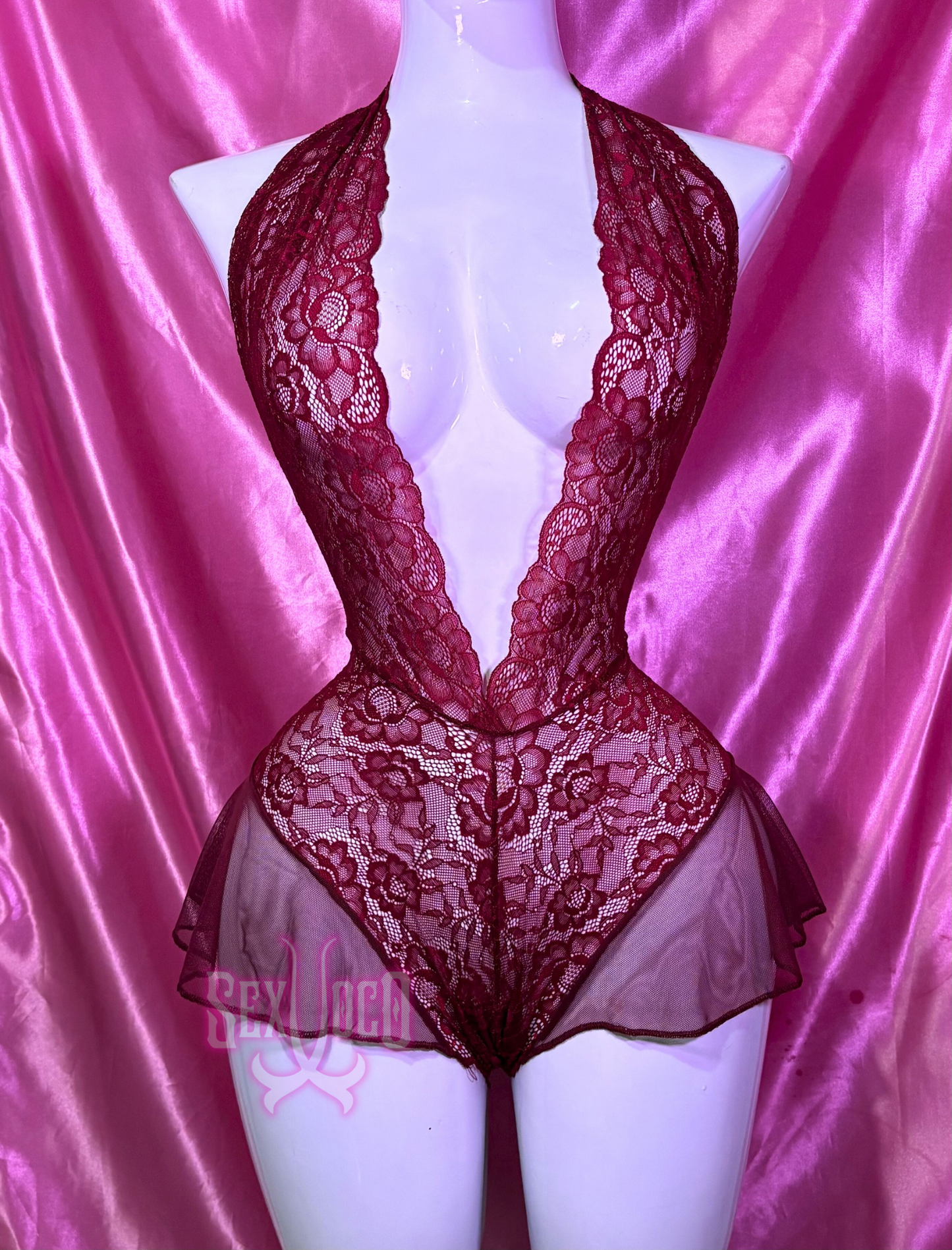 💞 BODY "SCARLET SEDUCTION": ELEGANCIA Y PASIÓN PROVOCATIVA