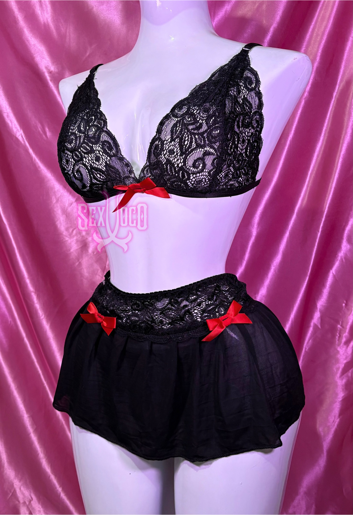 💞 SET "PASSION BOWS": DULZURA Y SEDUCCIÓN IRRESISTIBLE