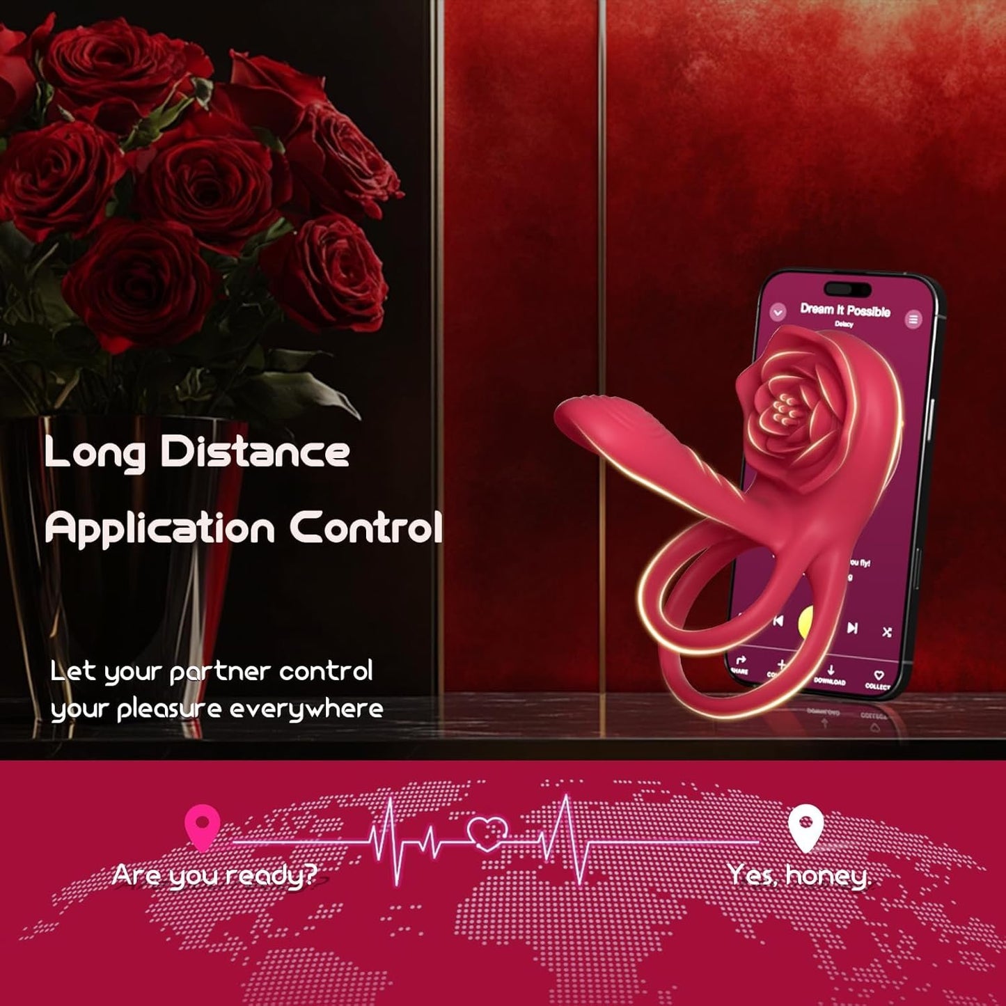 🌹 ROSE ELITE: PLACER SIN FRONTERAS (CONTROL POR APP)
