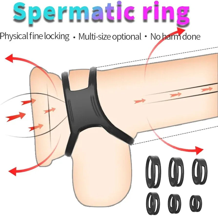 Anillo Doble "Max Support" – Potencia y Control Total ⚡🍆