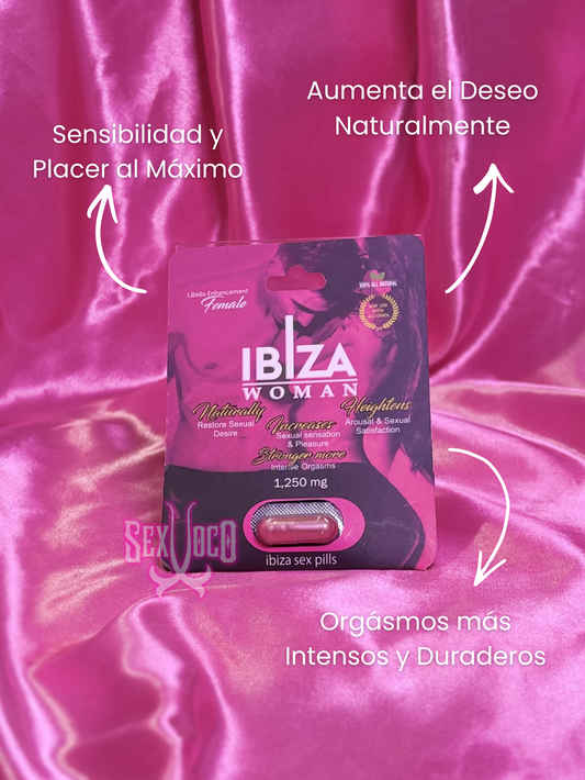 Ibiza Woman – Pastilla Vigorizante Femenina (1 Cápsula) 🌸⚡