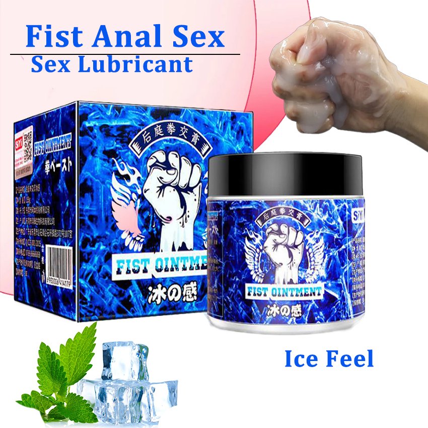 Fist Ointment Ice Feel – Manteca Anal de Deslizamiento Extremo (155g) ❄️👊