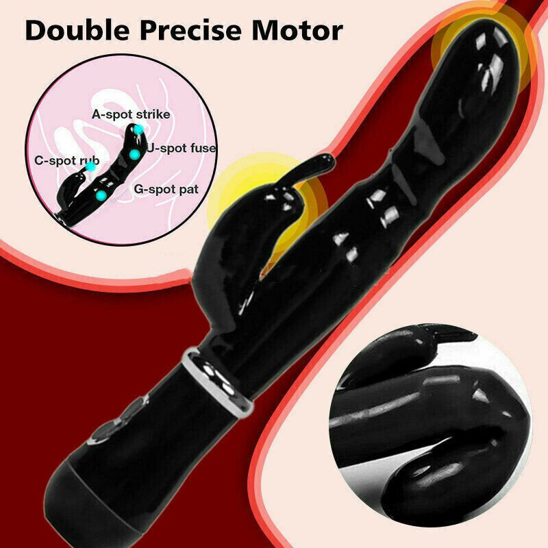 Rabbit Vibrador de Doble Motor – Placer Multi-Orgásmico 🐰💖