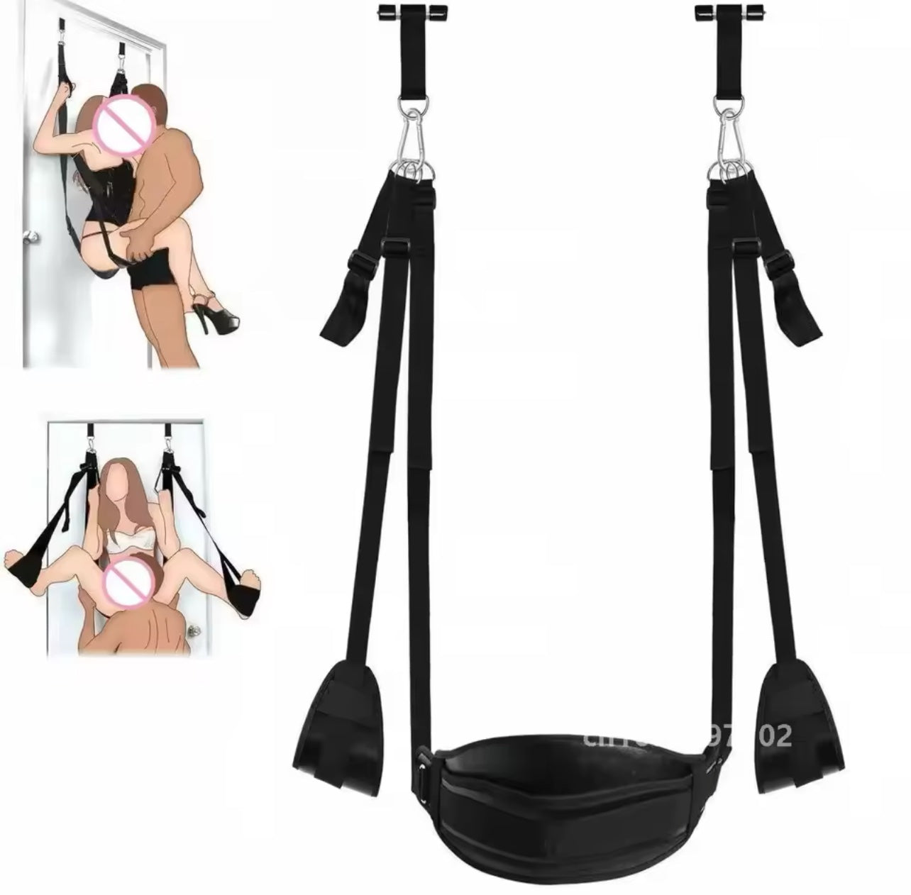 Columpio de Puerta "Air Passion" – Placer en Suspensión ☁️🔞