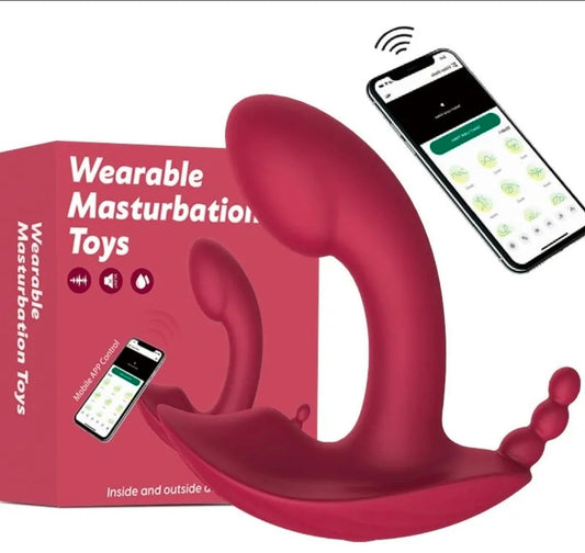 🌹 Secret Stealth: Vibrador de Panty con Doble Motor y Control Total