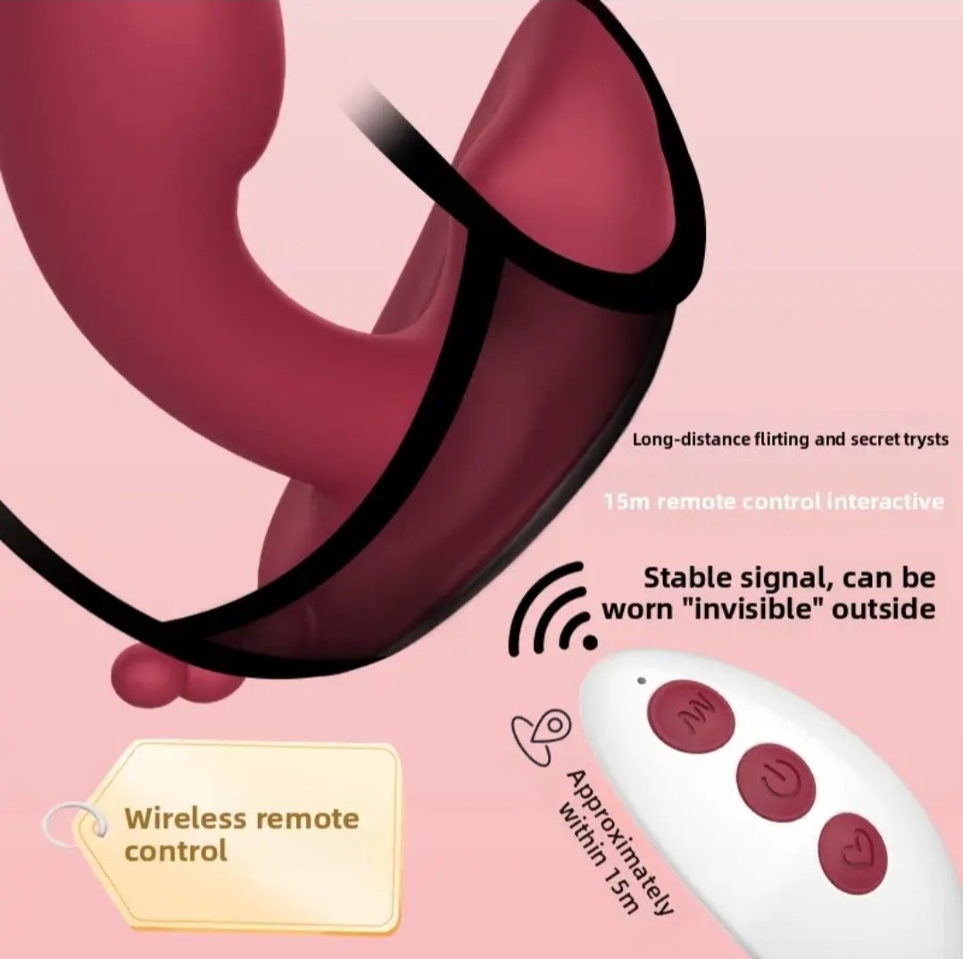 🌹 Secret Stealth: Vibrador de Panty con Doble Motor y Control Total