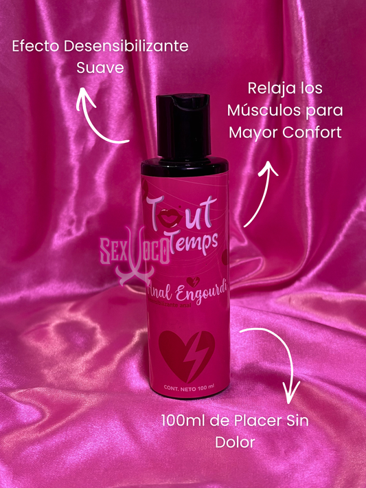 Tout Temps: Anal Engourdi – Gel Desensibilizante (100 ml) 🍑✨