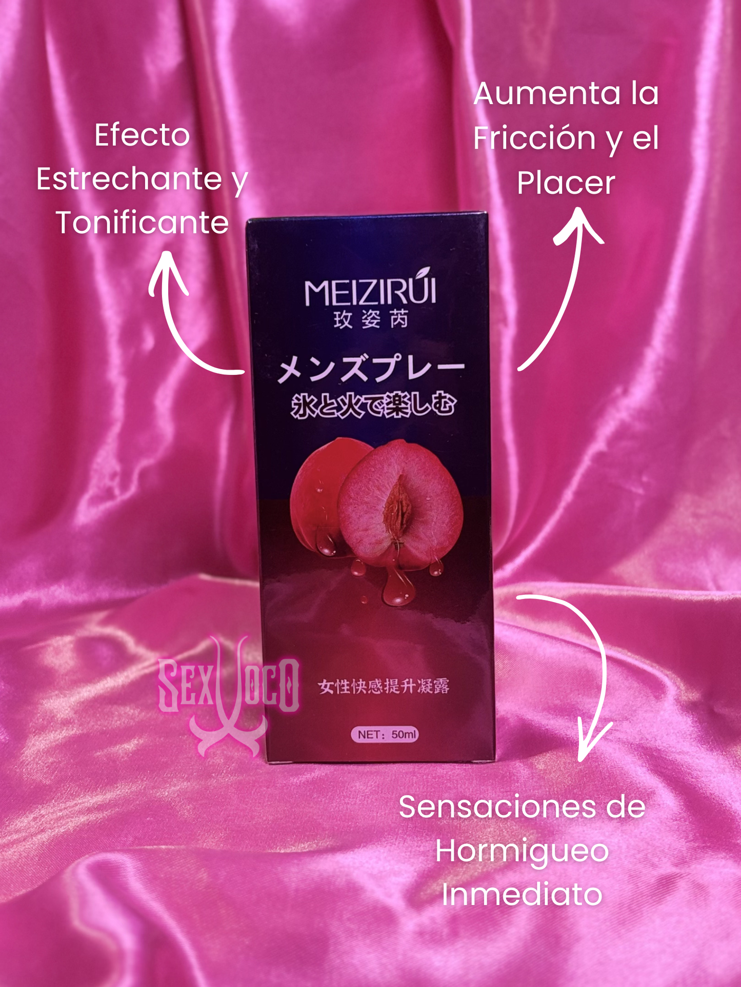 🔥 Meizirui Female Enhancement: Gel Estrechante y Estimulante ✨💖