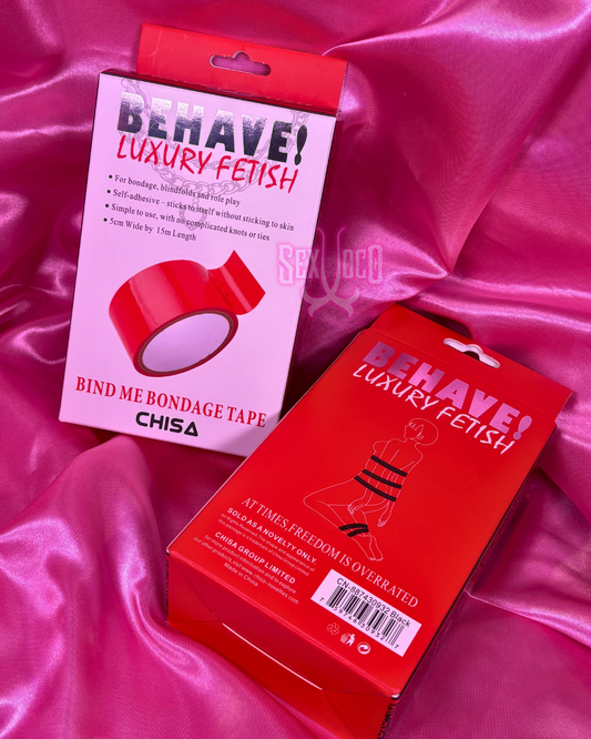 🎀 Behave! Bondage Tape: Restricción sin Dolor ✨