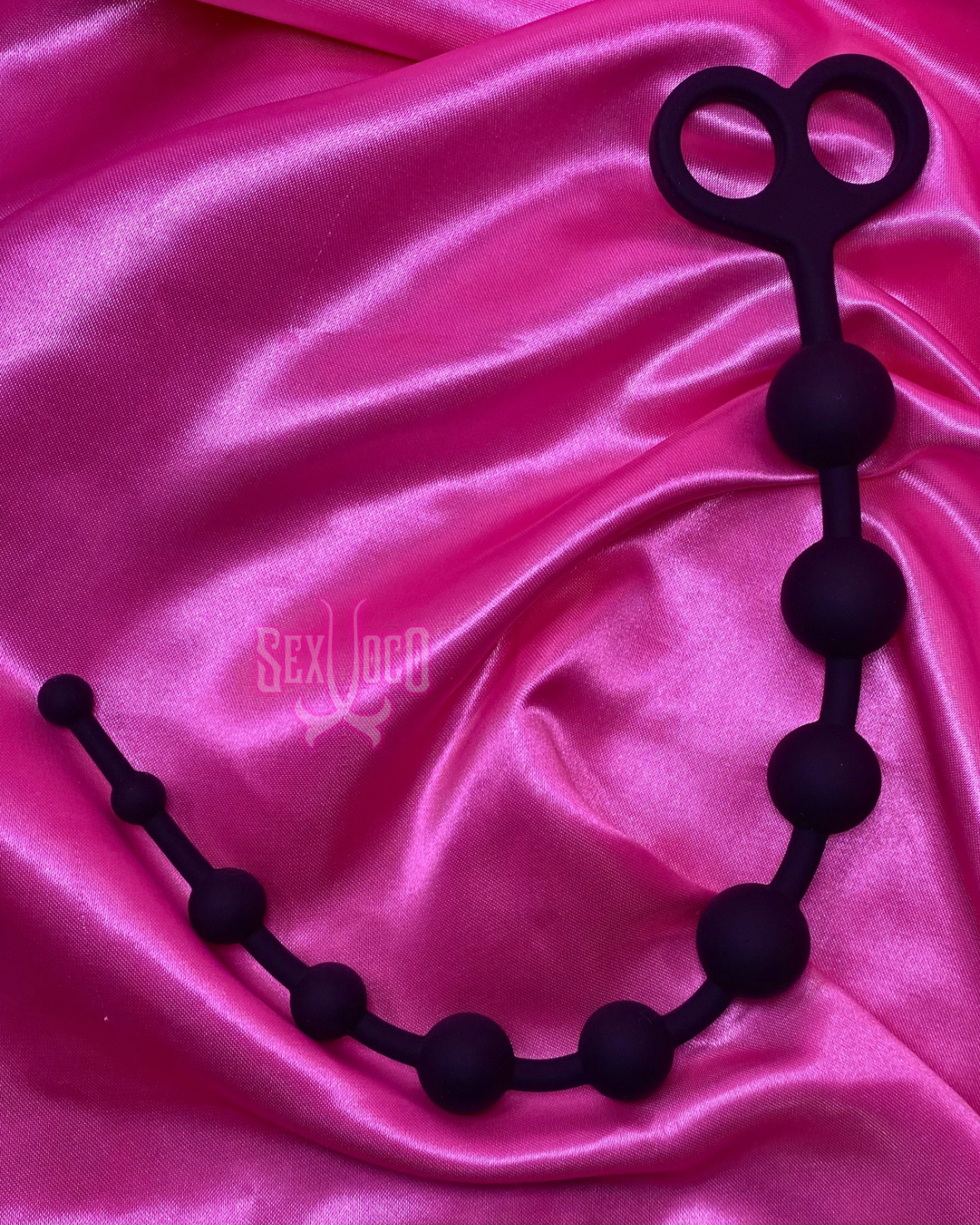 🖤 Infinite Pleasure: Anal Beads Extra Largo de Silicona ✨
