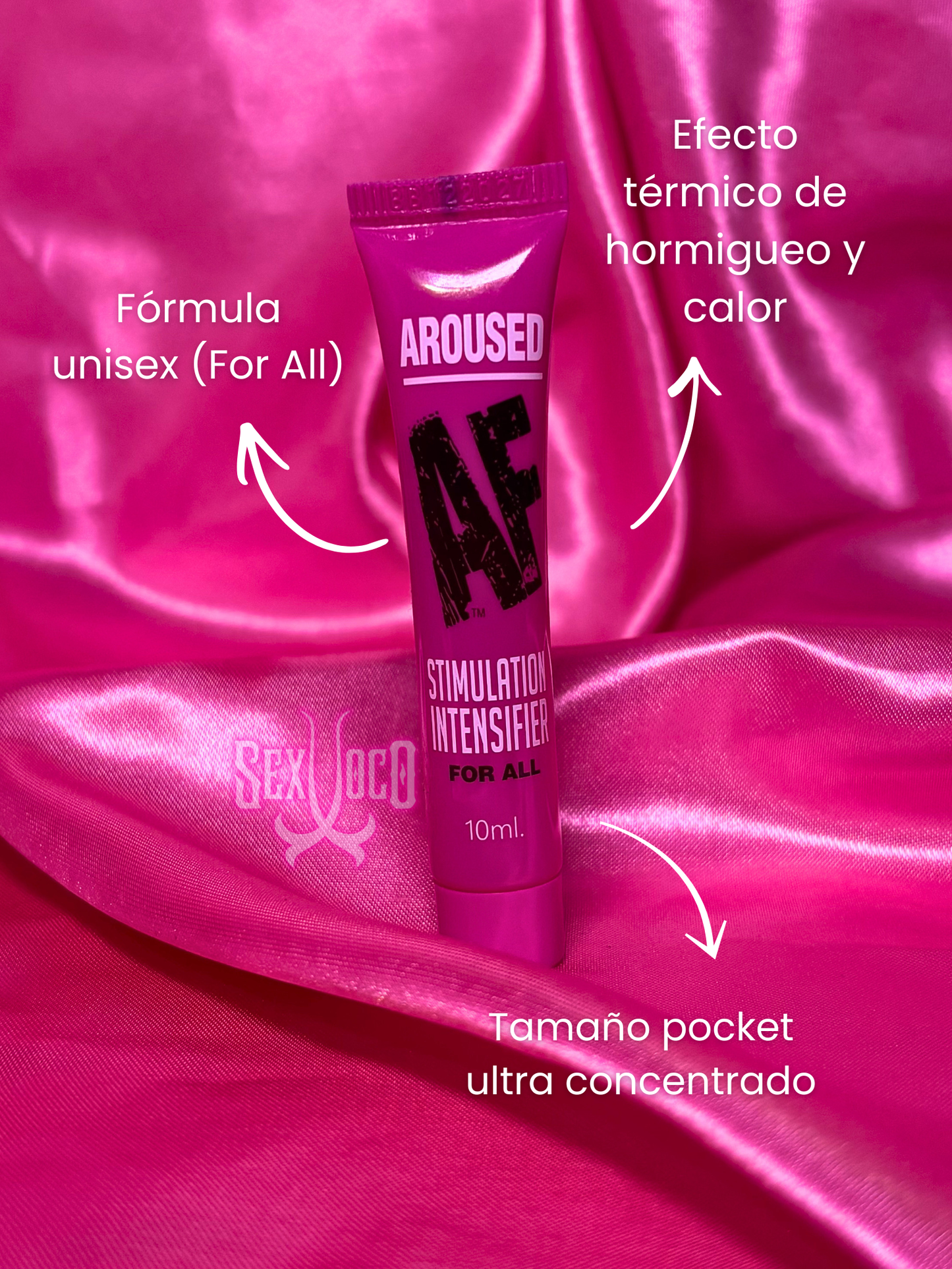 ⚡️ Intensificador Unisex "Aroused AF" (10ml) ✨