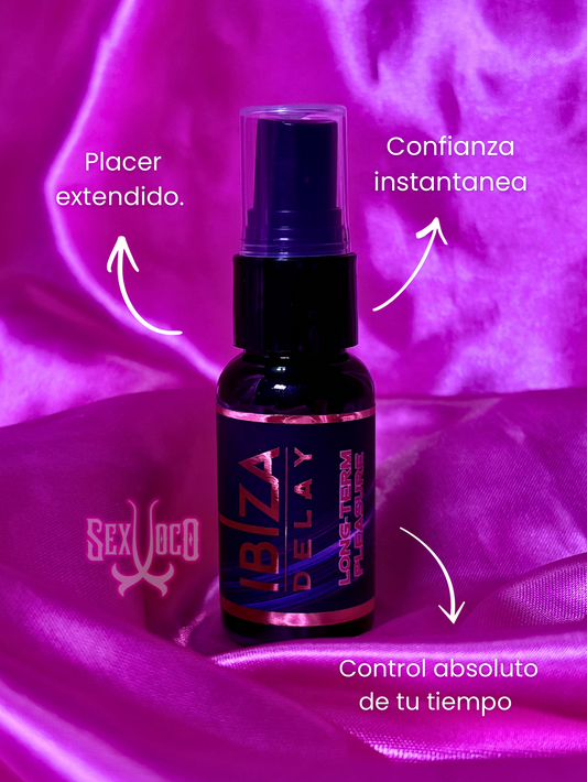 🧴 Ibiza Delay Spray – Long-Term Pleasure ⏳✨